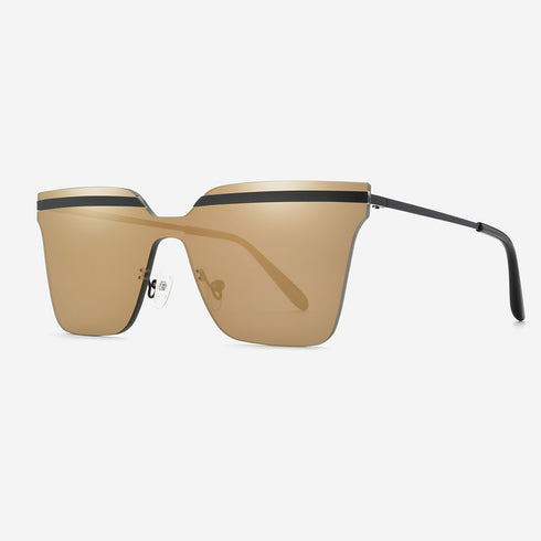 Angular Metal Women and Men Sunglasses Seville